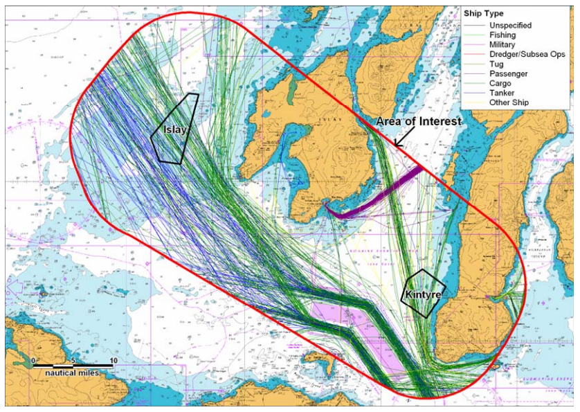 2010, Anatec, Islay Offshore Wind Farm, Shipping Review - Islay and Kintyre