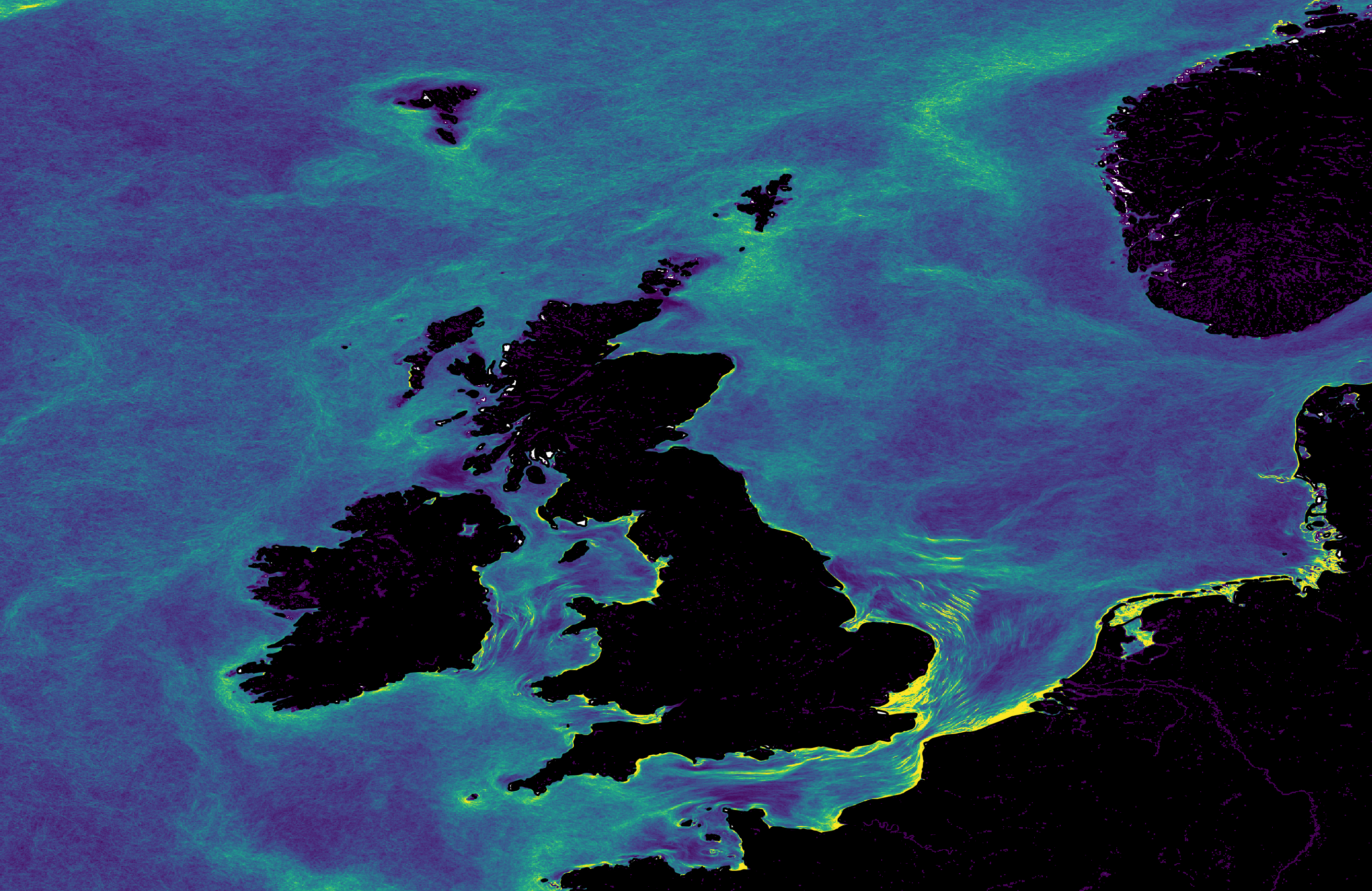 2010-2023, Plymouth Marine Laboratory, FRONTWARD, Shelf-sea fronts: UK satellite climatology of thermal and colour fronts